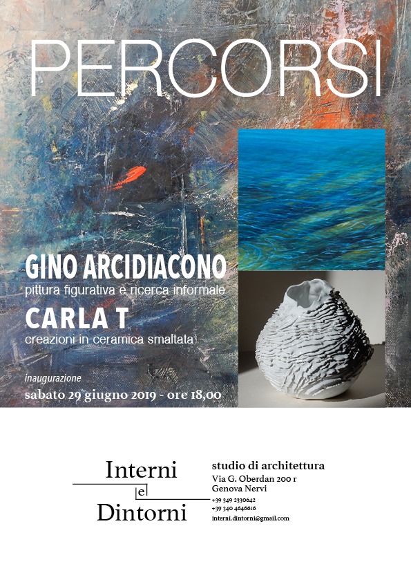 PERCORSI - Gino Arcidiacono 29/06/2019